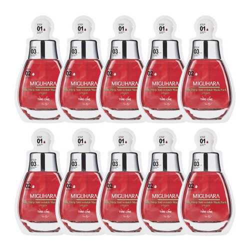 MIGUHARA Big 3Step Anti-wrinkle Mask Pack Origin 10pcs - EmpressKorea