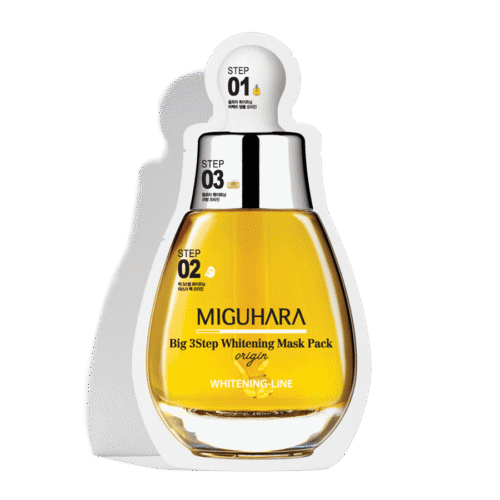 MIGUHARA Big 3 Step Whitening Mask Pack Origin 10pcs*28.7ml - EmpressKorea