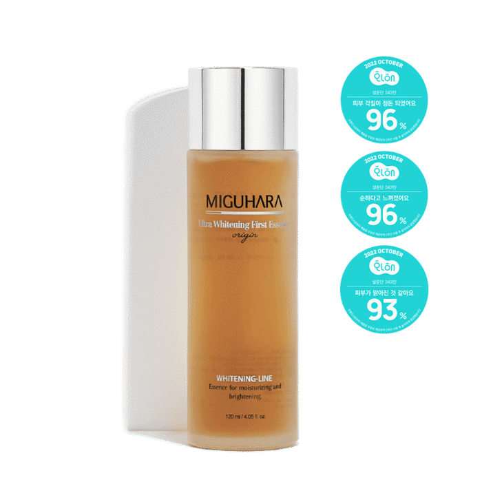 MIGUHARA Ultra Whitening First Essence Origin 120ml - EmpressKorea
