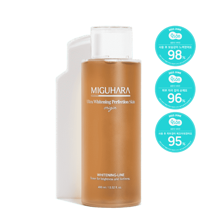 MIGUHARA Ultra Whitening Perfection Skin Origin 400ml - EmpressKorea
