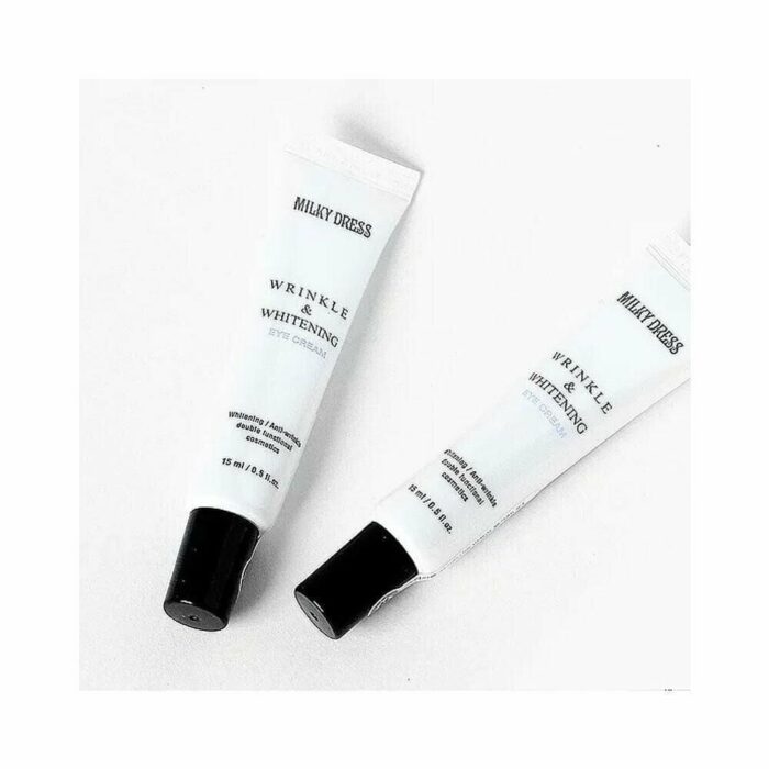 MILKY DRESS Wrinkle & Whitening Eye Cream 15ml - EmpressKorea
