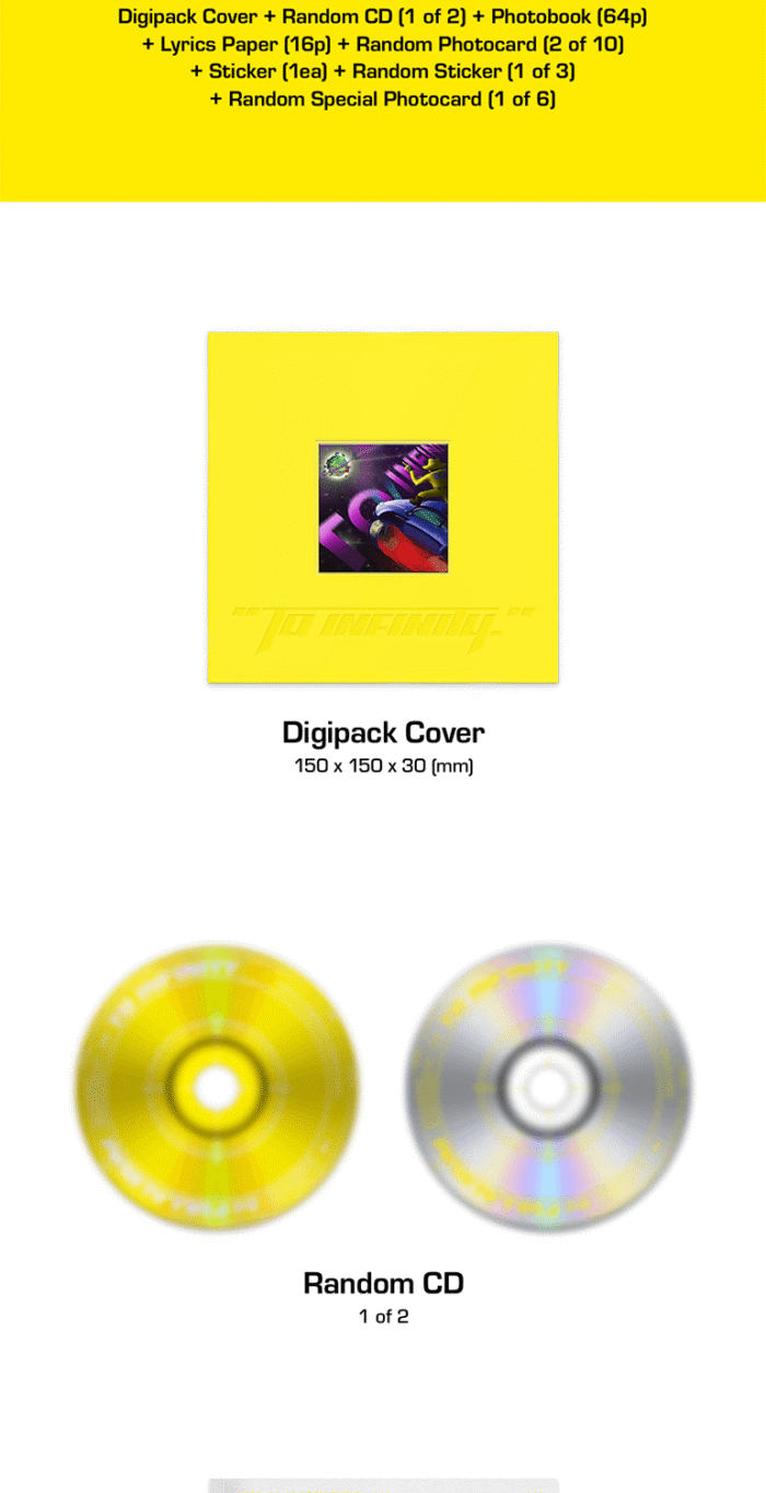 MINO - 3rd Full Album: TO INFINITY - EmpressKorea