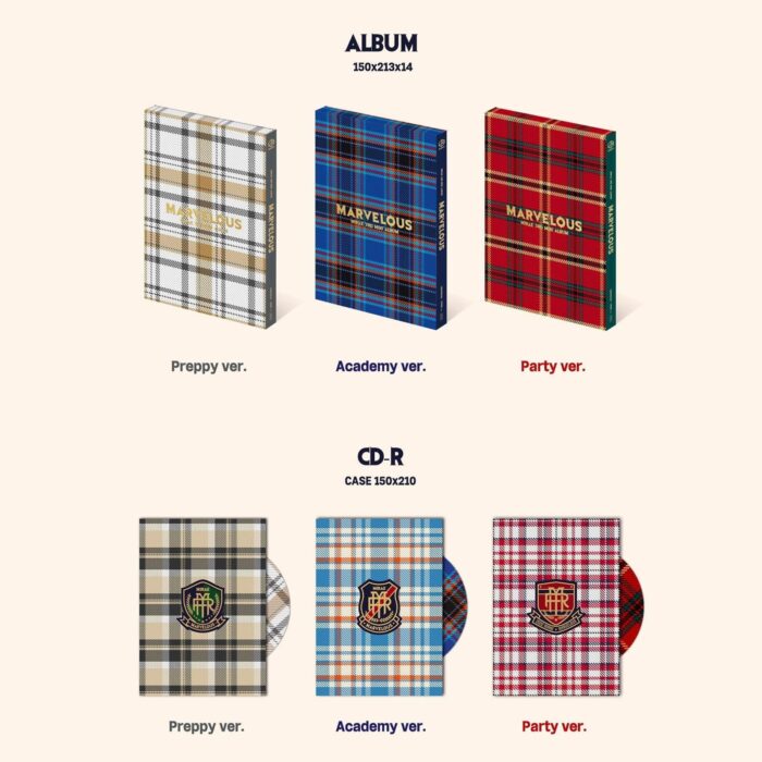MIRAE - 3rd Mini Album: MARVELOUS - EmpressKorea