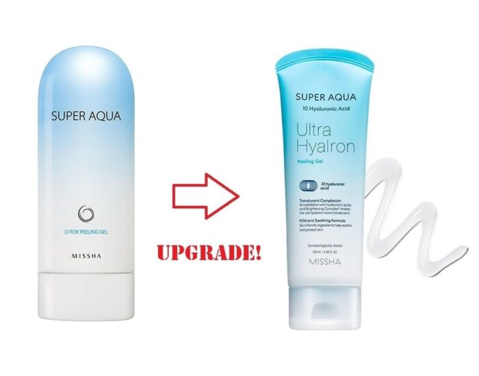 MISSHA Super Aqua Ultra Hyalron Peeling Gel 100ml - EmpressKorea