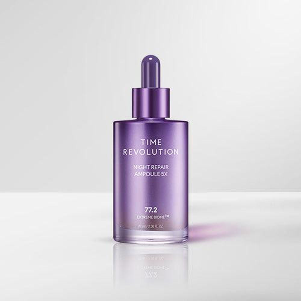 MISSHA TIME REVOLUTION NIGHT REPAIR AMPOULE 5X 70ml - EmpressKorea