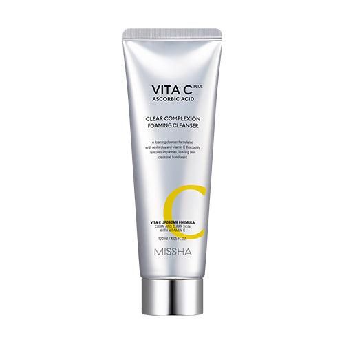 MISSHA VITA C PLUS Clear complexion Foaming Cleanser 120ml - EmpressKorea