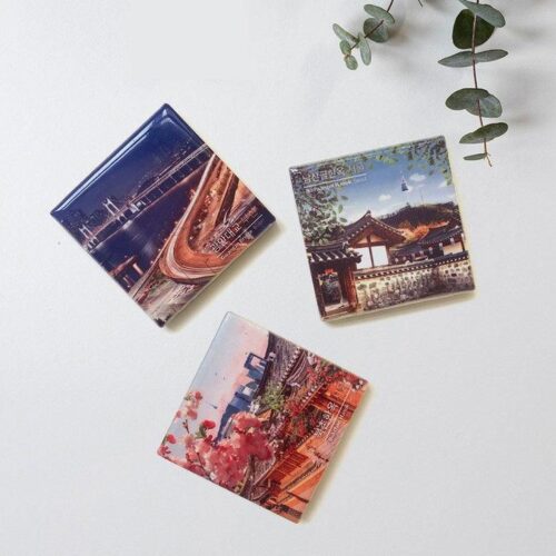 MLAB Korea Famous Place Photo Tile Magnet Refrigerator Magnet - EmpressKorea