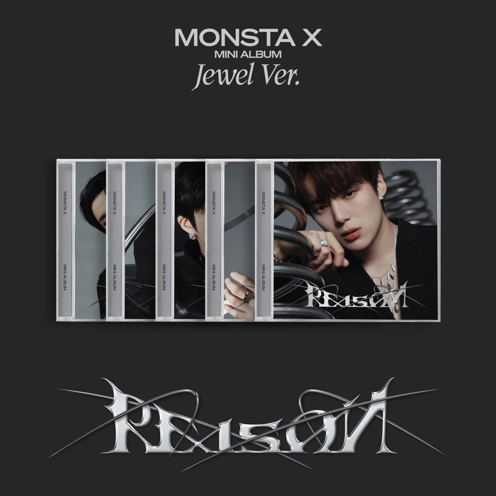 MONSTA X - 12th Mini Album: REASON (Jewel Ver.) - EmpressKorea