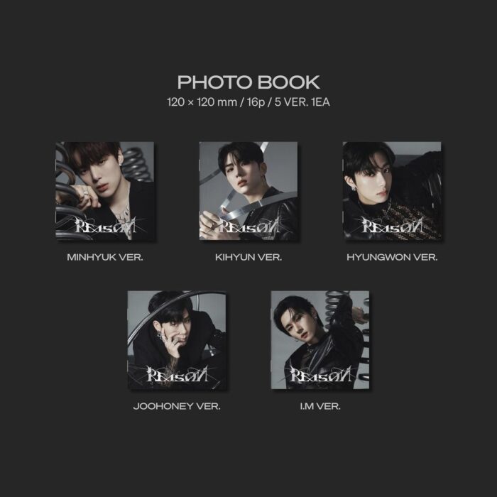 MONSTA X - 12th Mini Album: REASON (Jewel Ver.) - EmpressKorea