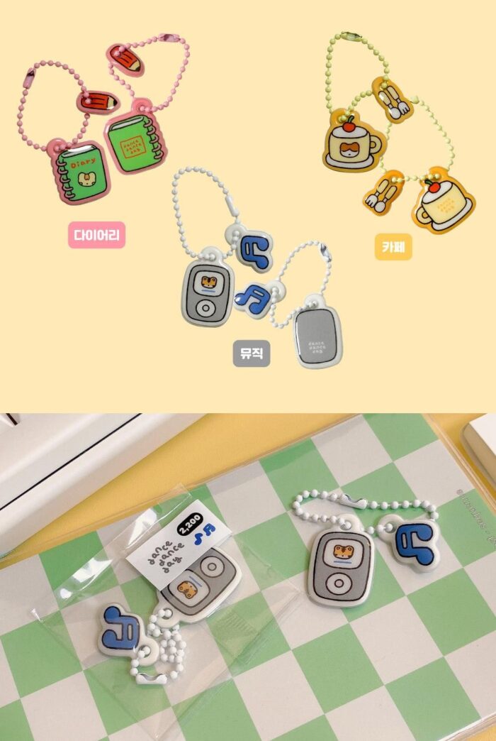 Mallang Key Rings 6 kinds - EmpressKorea