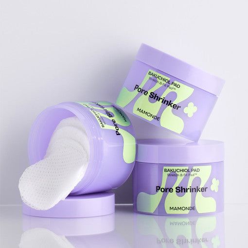 Mamonde Pore Shrinker Bakuchiol pad 70pcs 120ml - EmpressKorea