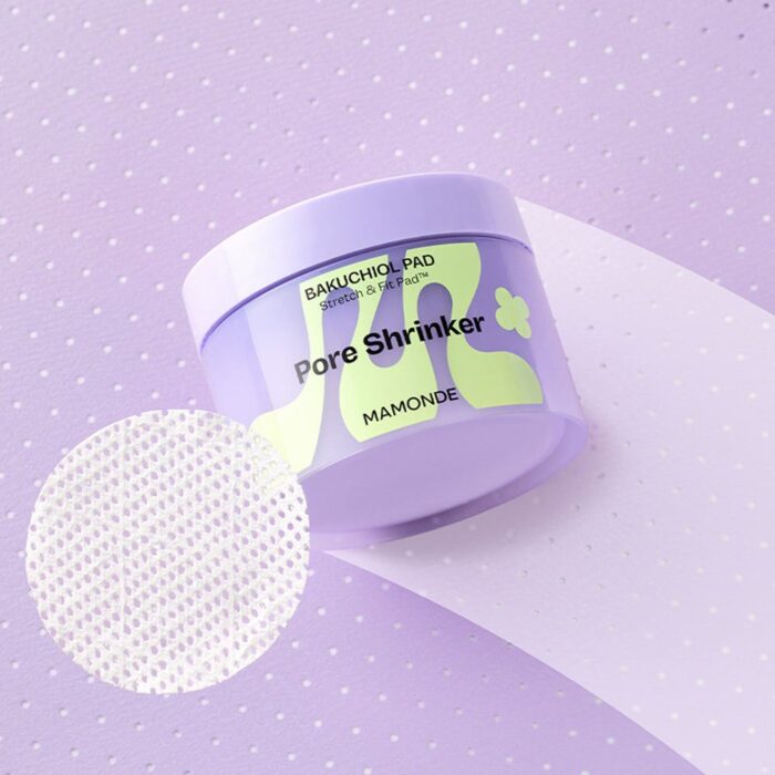 Mamonde Pore Shrinker Bakuchiol pad 70pcs 120ml - EmpressKorea