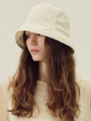 Marchen Larry anorak string bucket hat_3color - EmpressKorea