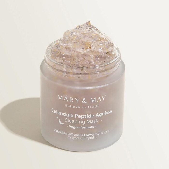 Mary&May Calendula Peptide Ageless Sleeping Mask 110g - EmpressKorea