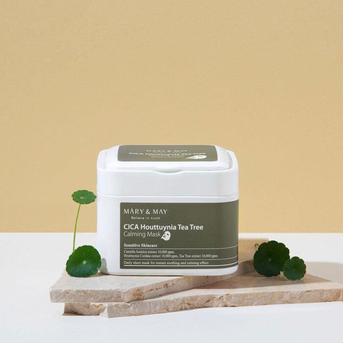 Mary&May Cica Houttuynia Tea Tree Calming Mask 400g 30EA - EmpressKorea