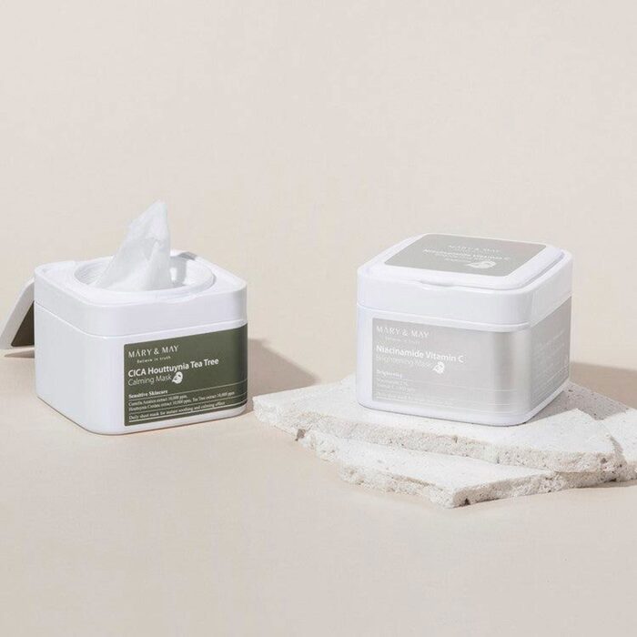 Mary&May Cica Houttuynia Tea Tree Calming Mask 400g 30EA - EmpressKorea