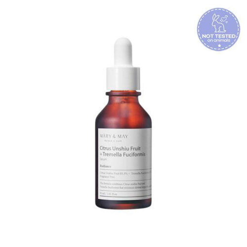 Mary&May Citrus Unshiu + Tremella Fuciformis Serum 30ml - EmpressKorea