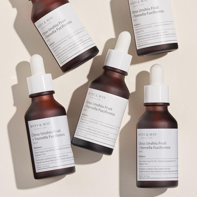 Mary&May Citrus Unshiu + Tremella Fuciformis Serum 30ml - EmpressKorea