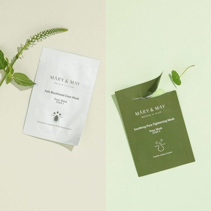 Mary&May Daily Safe Blackhead Clear Nose Mask Pack 10ea - EmpressKorea