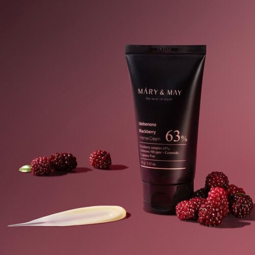 Mary&May Idebenone + Blackberry Complex Intensive Cream 100g - EmpressKorea