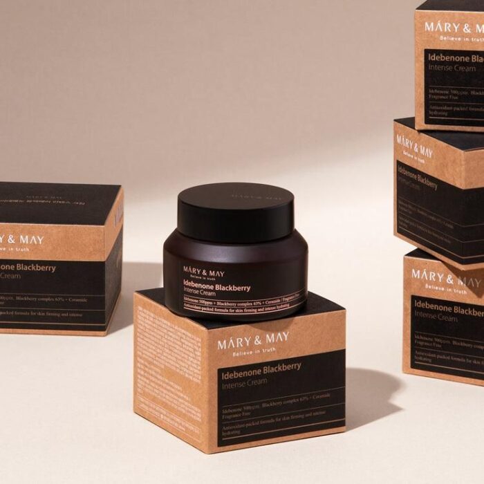 Mary&May Idebenone + Blackberry Complex Intensive Cream 70g - EmpressKorea