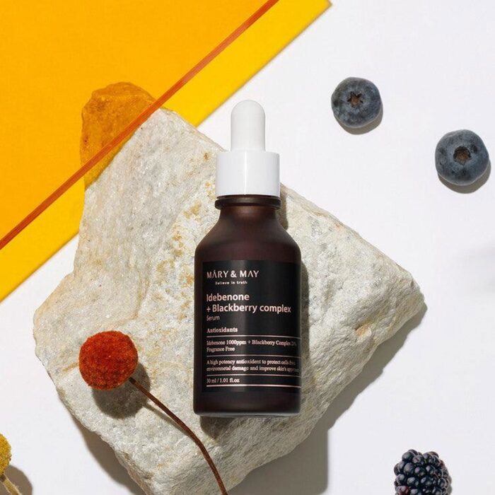 Mary&May Idebenone + Blackberry Complex Serum 30ml - EmpressKorea