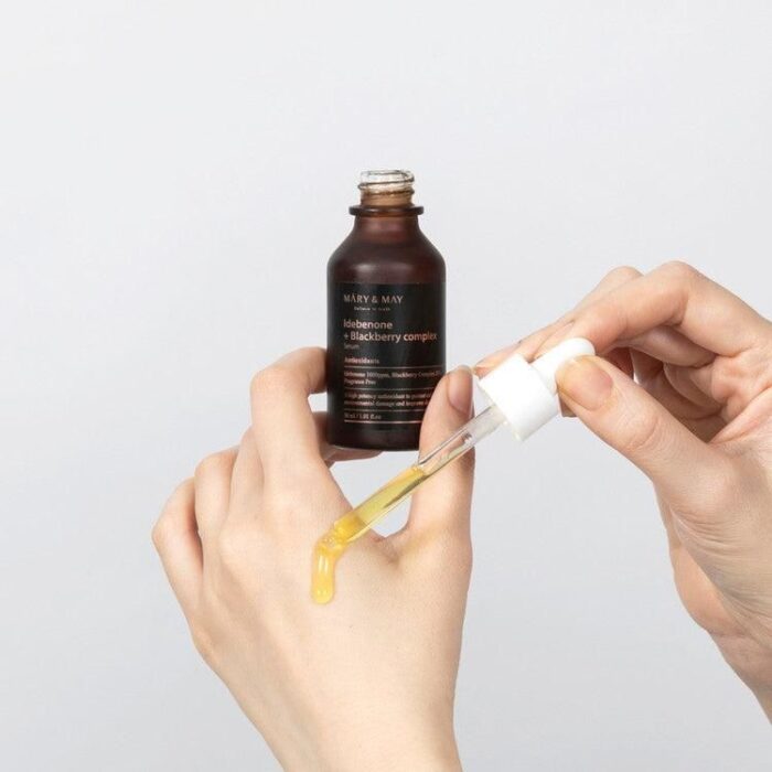 Mary&May Idebenone + Blackberry Complex Serum 30ml - EmpressKorea