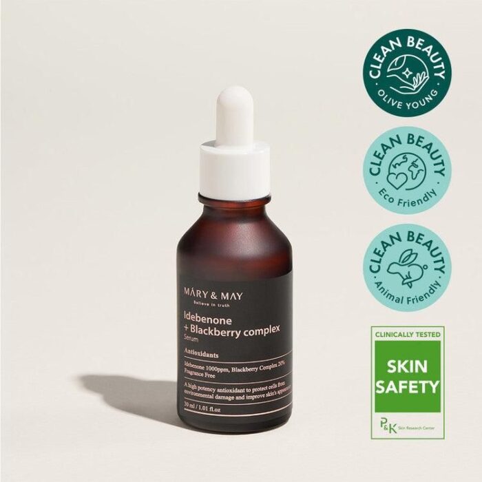 Mary&May Idebenone + Blackberry Complex Serum 30ml - EmpressKorea