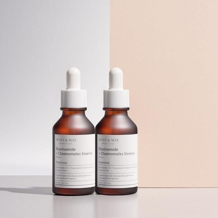 Mary&May Niacinamide + Chaenomeles Sinensis Serum 30ml - EmpressKorea