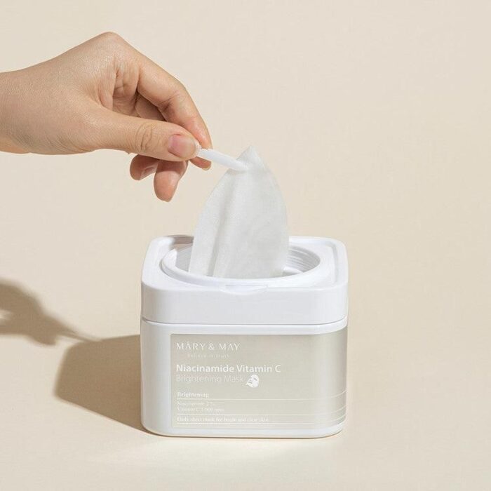 Mary&May Niacinamide Vitamin C Brightening Mask 400g 30EA - EmpressKorea