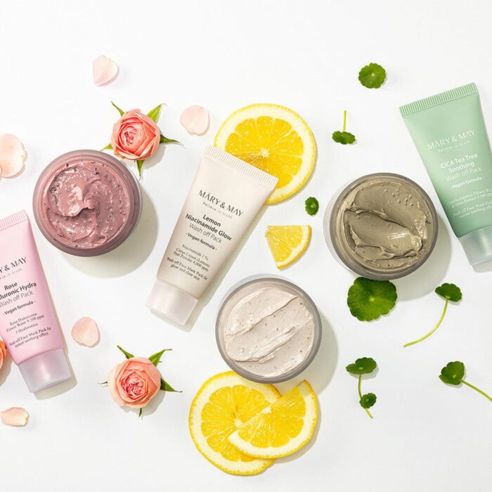 Mary&May Rose Hyaluronic Hydra Wash Off Pack 30g - EmpressKorea