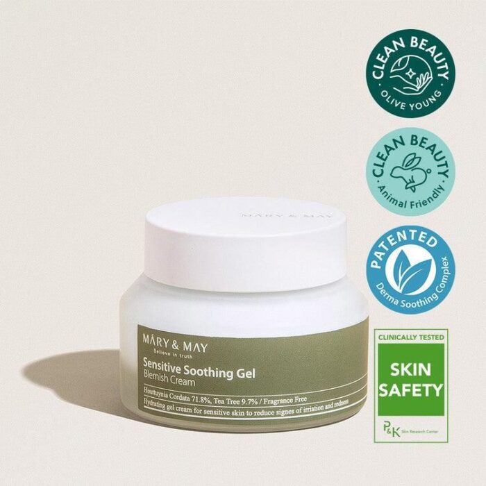 Mary&May Sensitive Soothing Gel Cream 70g - EmpressKorea