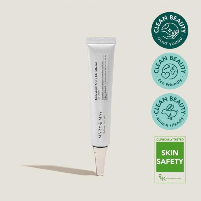 Mary&May Tranexamic Acid + Glutathione Eye Cream 30ml - EmpressKorea