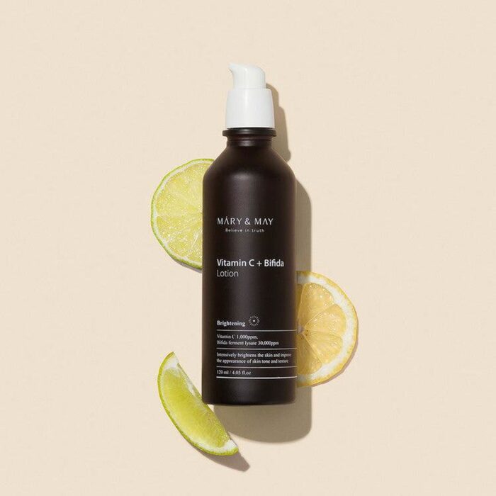 Mary&May Vitamin C + Bifida Lotion 120ml - EmpressKorea