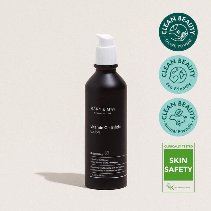Mary&May Vitamin C + Bifida Lotion 120ml - EmpressKorea