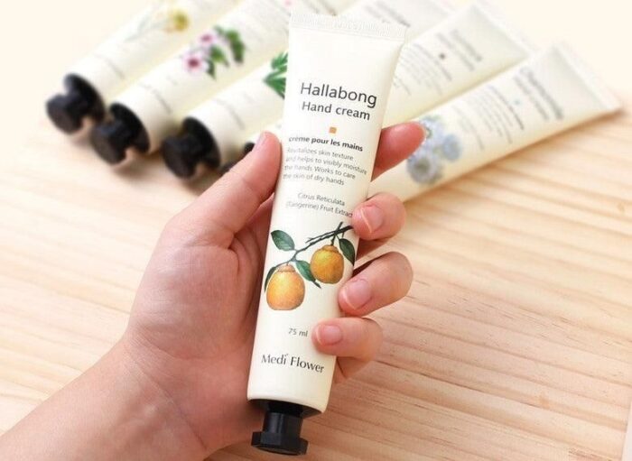 Medi Flower Bonita Garden Hallabong Hand Cream 75ml - EmpressKorea