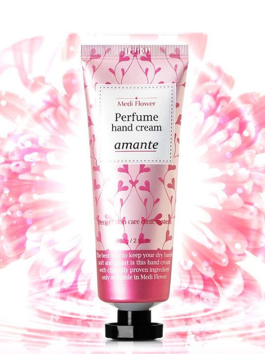 Medi Flower Perfume Hand Cream Amante 80g*2pack - EmpressKorea