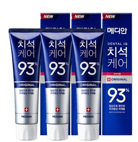 Median Advanced Dental IQ Toothpaste 93% Original 120g x 3pcs - EmpressKorea