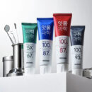Median Gum Science Toothpaste Strong Mint 120g x 3ea