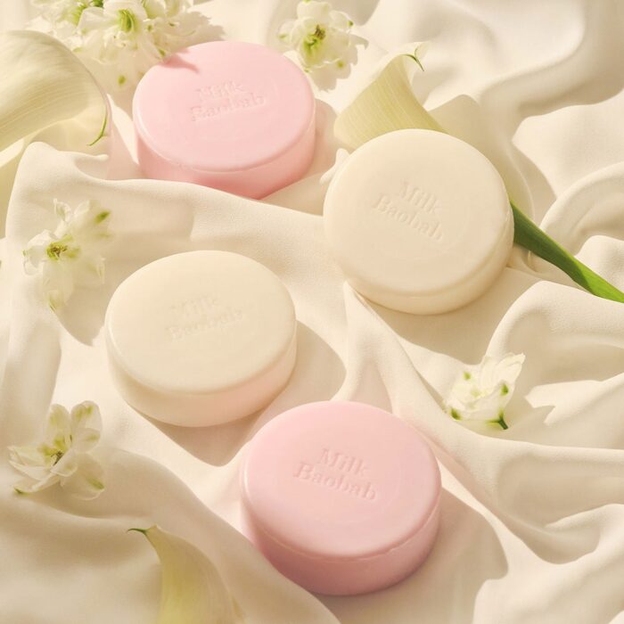 Milk Baobab Blooming Perfume Soap White Musk 100g*2ea - EmpressKorea