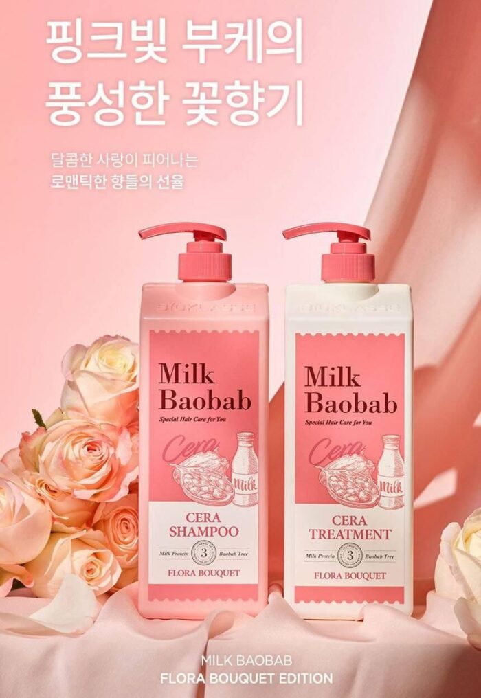 Milk Baobab Cera  Treatment Flora Bouquet 1200ml - EmpressKorea