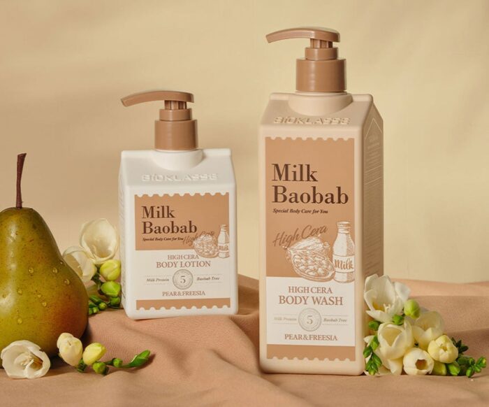 Milk Baobab High Cera Body Lotion Pear&Freesia 250ml - EmpressKorea