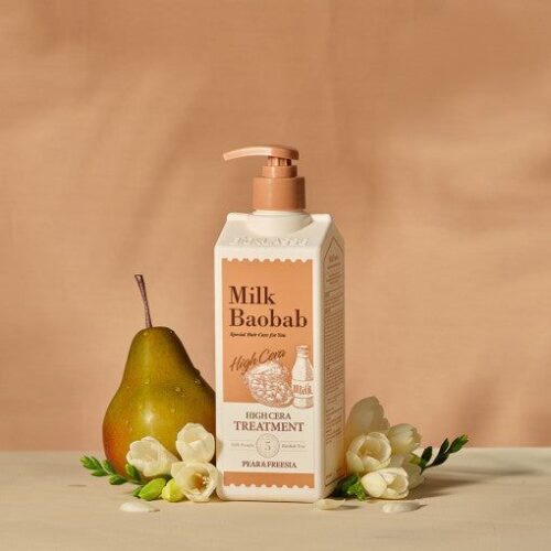 Milk Baobab High Cera Treatment Pear & Freesia 500ml - EmpressKorea