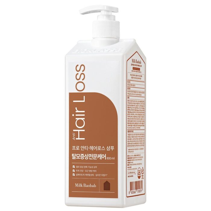 Milk Baobab Pro Anti Hair Loss Shampoo 800ml - EmpressKorea