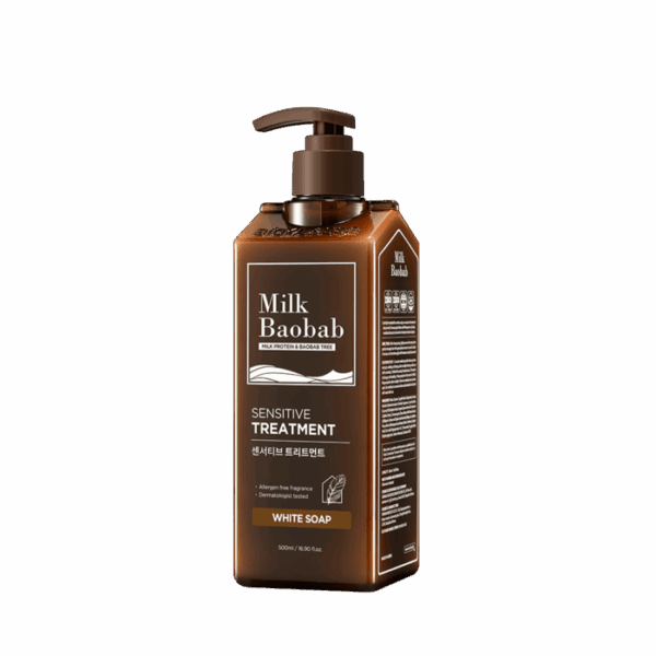Milk Baobab Sensitive Treatment White Soap 500ml - EmpressKorea