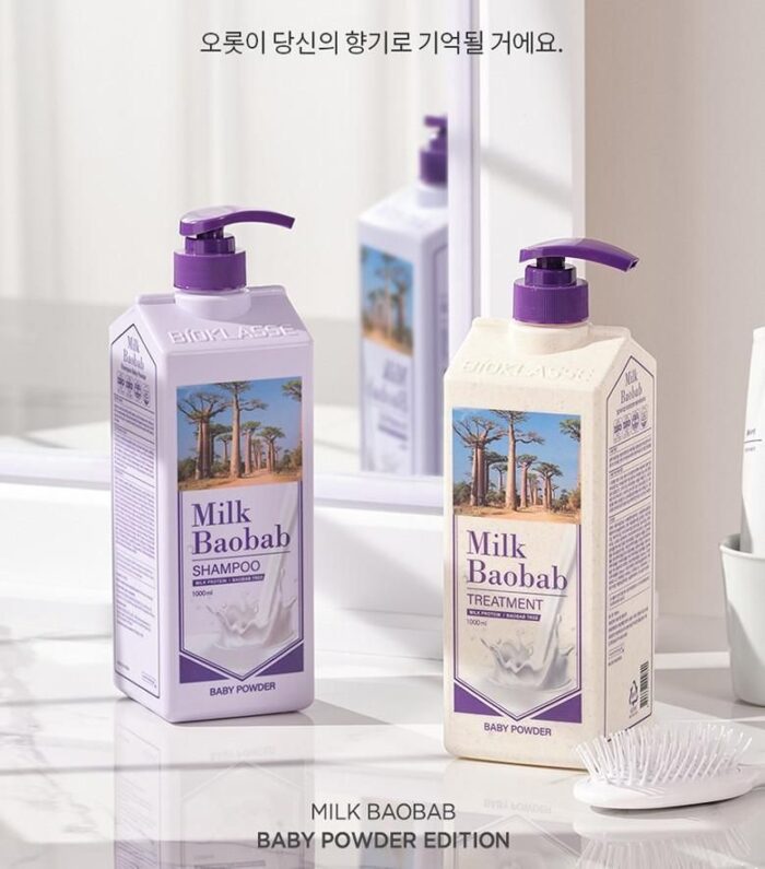 Milk Baobab Treatment Baby Powder 500ml 1000ml - EmpressKorea