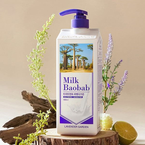 Milk Baobab Treatment Lavender Garden 1000ml - EmpressKorea