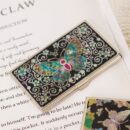 Mother-of-pearl lacquerware business card case - EmpressKorea