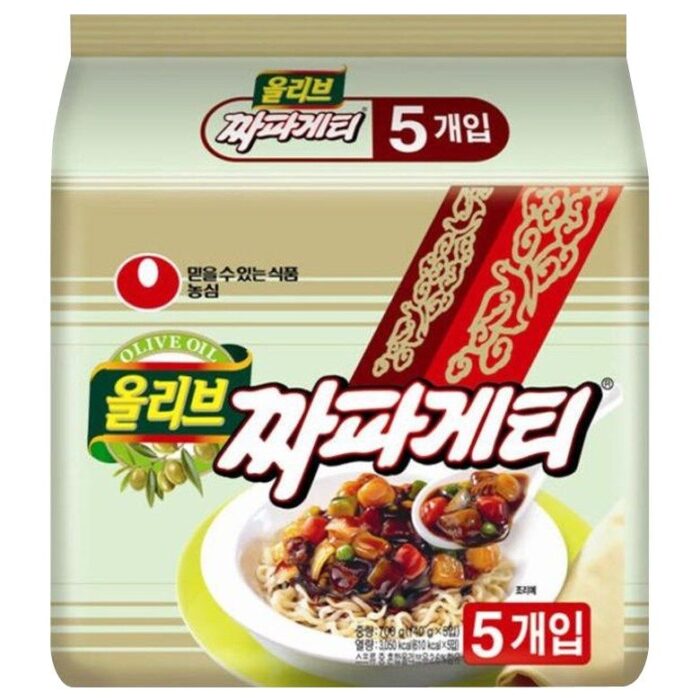 농심 Olive Chapagetti 10 packs - EmpressKorea