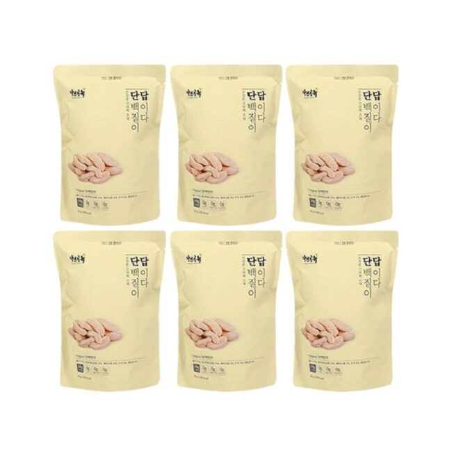 자연공유 Protein is the answer Original 50g snacks, 6 pieces - EmpressKorea